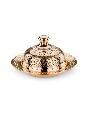 Kapaklı Sahan Ajur İşlemeli